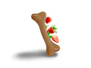 דאשי - עצם לעיסה לכלב בטעם תות מידה L