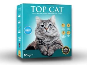 טופ קאט - חול מתגבש עם פחם פעיל למניעת ריחות | 10 ק״ג